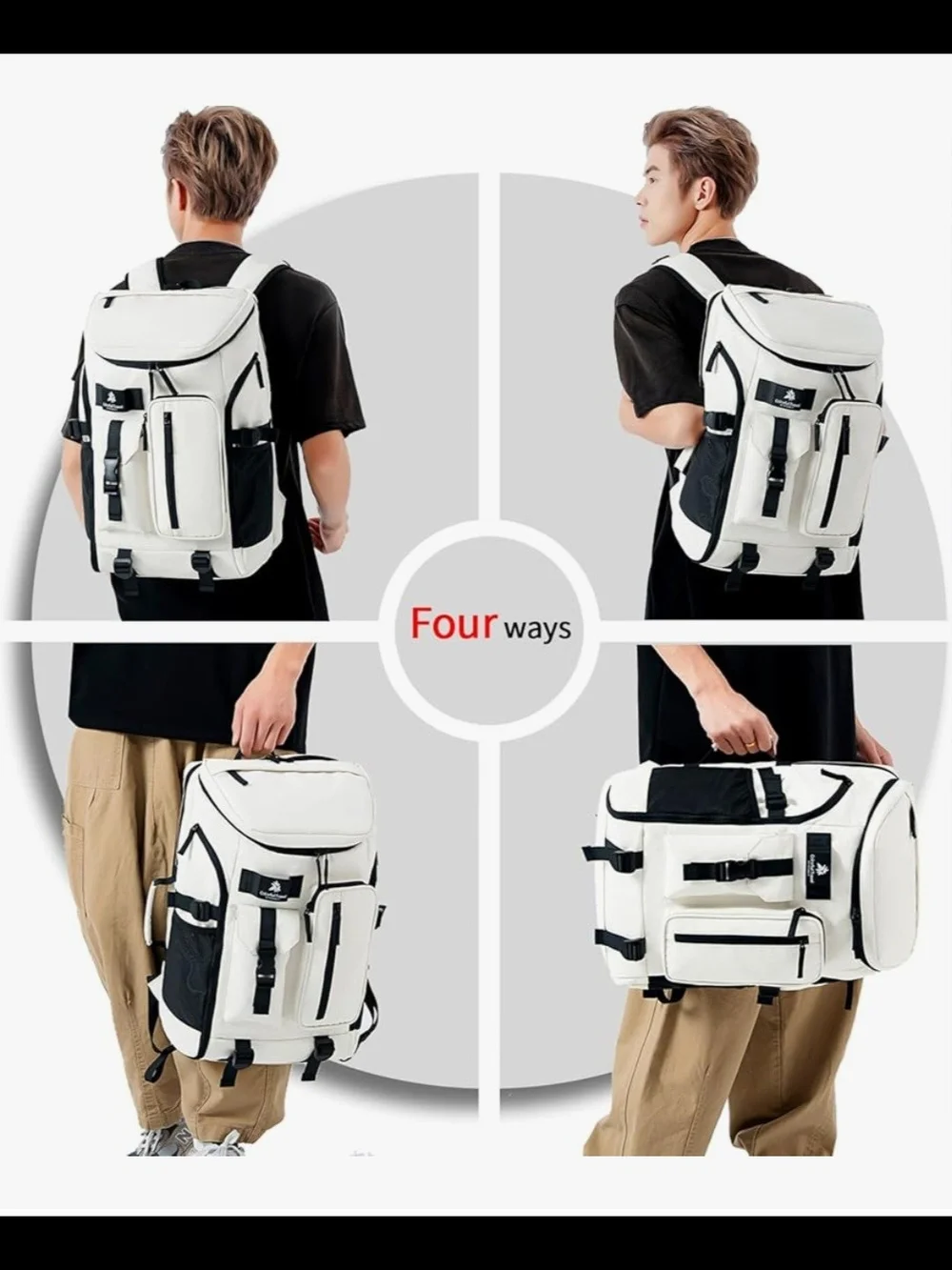 Light Gray Tactical Backpack